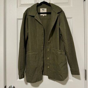 Sezane Khaki Will Jacket XS